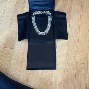 Elegant Silver Necklace Set